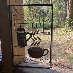 All metal sign